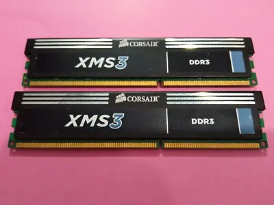 SAME DAY DISPATCH RAM DDR3 Corsair XMS3 6Gb 1600Mhz ( 4 + 2 ) In 2 Modules 1.65v • £12.45