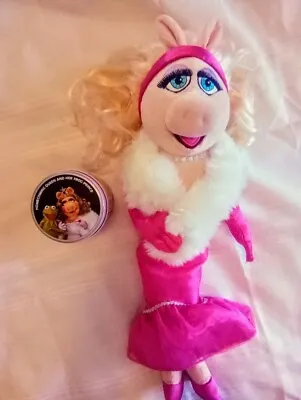 MISS PIGGY Muppets Plush Stuffed Animal DISNEY Henson 20inch Cute! • $24.99