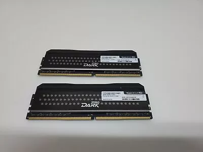 TEAMGROUP T-Force DARK PRO DDR4 8GB 3200 TDPGD48G3200HC14AB4 (Set Of 2) Untested • $9.99