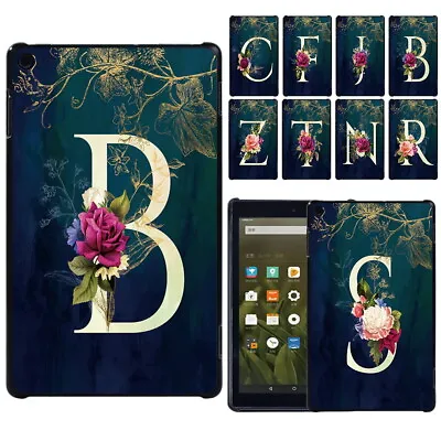 £4.49 • Buy Initial Shell Tablet Cover Case For Amazon Fire 7/HD 8/8 Plus/HD 10/10 Plus +Pen