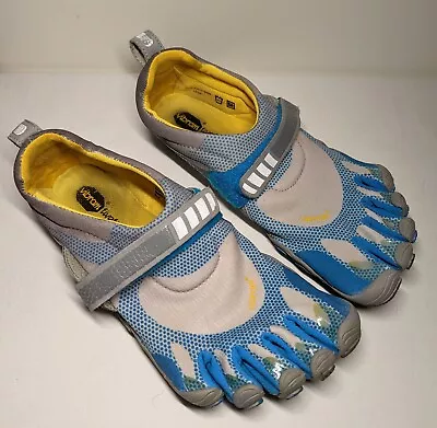 Vibram Fivefingers Bikila Mesh Running Shoes W346 Womens Size 9 US 40 EU Blue • $24.99