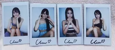 Super Cute Umi Yakake Autographed 4-Piece Instax Set D • $187.64