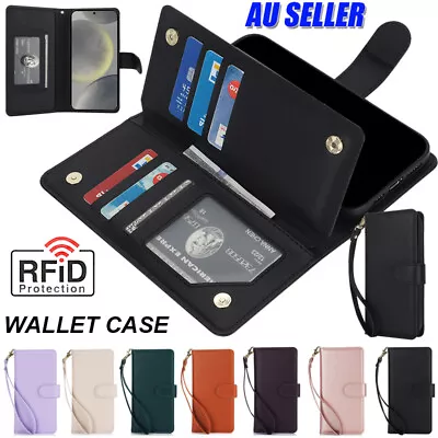 For Samsung Galaxy A04S A13 A15 A34 A53 A54 A73 Wallet Case Leather Flip Cover • $16.69