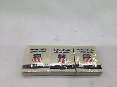 6 Unused RR Matchbooks Matches Union Pacific Railroad Railway “we Can Handle It” • $37.50