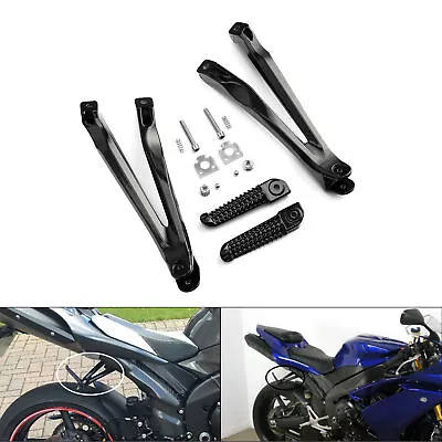 Rear Passenger Footpegs Footrest Set Fit For Yamaha YZF R1 04 05 06 07 08 • $38.99