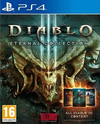 Diablo III 3 Eternal Collection PS4 Playstation 4 Brand New Sealed • $54.95