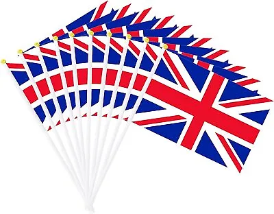 Union Jack Flag Small Hand Waving Party Event Britain UKCelebration King Charles • £1.99