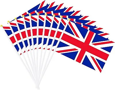 Union Jack Flags Waving Hand NEW Event Party Royal King Charles Coronation UK • £2.49
