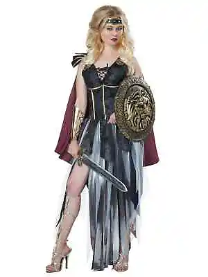 Glamorous Gladiator Xena Warrior Roman Spartan Medieval Womens Costume • $88.95