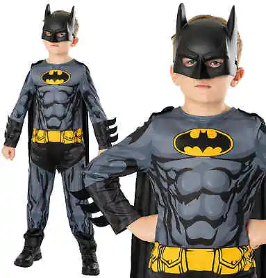 £12.78 • Buy Boys Batman Marvel Comic Superhero Book Day Fancy Dress Costume Outfit Age 3-8