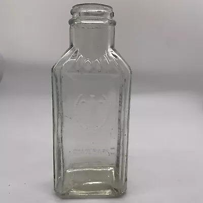 Vintage Gebhardt Eagle Chili Powder Embossed Clear Glass Bottle Empty • $8.77