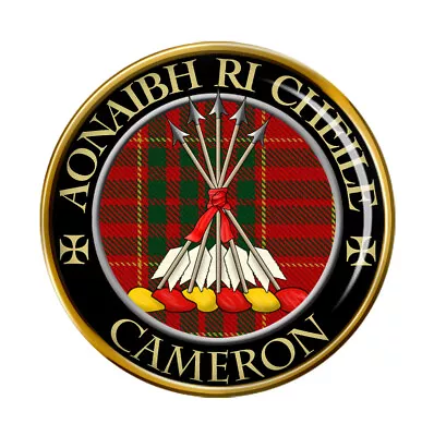 Cameron Modern Scottish Clan Pin Badge • £5.50