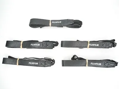 Lot Of 5x Fuji Fujifilm Black Camera Neck Straps X10 X20 X100 X100S X100T & More • $10.49