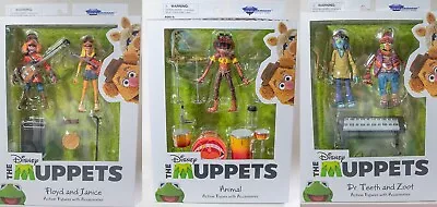ELECTRIC MAYHEM Action Figures Muppets Best Of Series 3 Animal Zoot Diamond NEW • $89.99