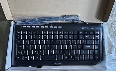 Targus Compact USB Keyboard QWERTY Black AKB05NL • £5.99