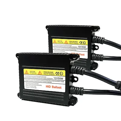 2PC HID AC Ballast Xenon Kit 12V 35W Replacement Ultra Slim Car Digital Light • $18.98