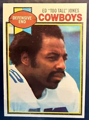 1979 Topps #24 Ed  Too Tall  Jones Dallas Cowboys Legend EXMT  *PCA* • $0.99