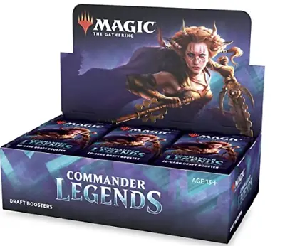 MTG Commander Legends Draft Booster Box (24 Packs) Factory Sealed • $154.99