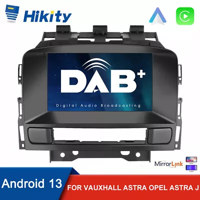 Android 13 CarPlay Car Stereo Radio DAB+ GPS Navi WiFi For Vauxhall Opel Astra J • £159.99