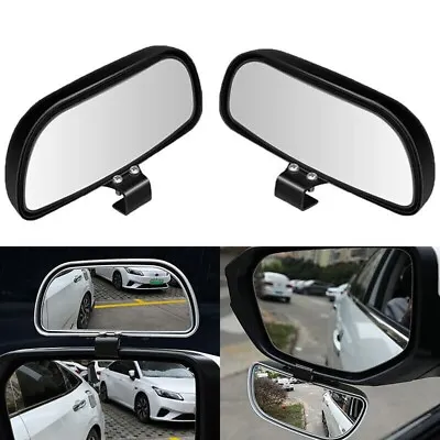 Blind Spot Mirror Auto 360° Wide Angle Convex Rear Side View Car Truck SUV 1x • $10.99