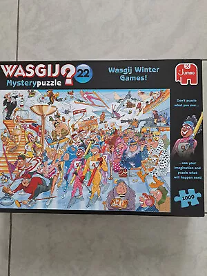 Wasgij Mystery 22 Wasgij Winter Games 1000pc Jigsaw Puzzle - 25006 • £2