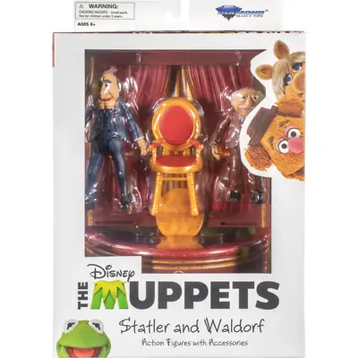 Diamond Select Best Of The Muppets Vol. 2 Statler + Waldorf + Balcony +Seats NEW • $59.30