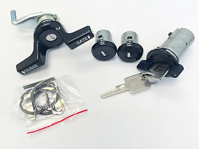 83-92 Chevy GMC S10 Blazer Jimmy Ignition Doors & Tailgate Lock Set BLACK • $69