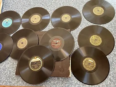 10-Antique Record Collection In His Masters Voice Book-see Descript. For Titles • $13