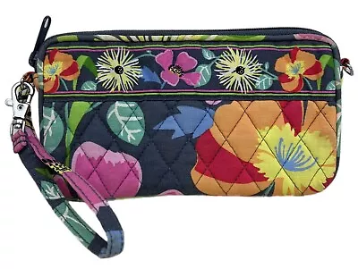 Vera Bradley Jazzy Blooms Wristlet • $13.99