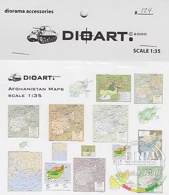 DioArt 1/35 Modern Afghanistan Maps • $5.51