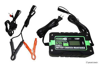 BATTERY CHARGER MAINTAINER – 6 Volt And 12 Volt Batteries – Automotive Tools • $45