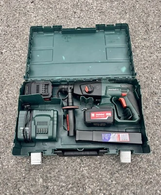 £23.22 • Buy Metabo KHA 18 LTX Cordless 18V SDS Hammer Drill - Batteries,charger,case/bits