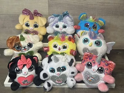 Zuru Rainbowcorns - Lot Of 9 Stuffed Plush 4  Animals. Puppycorns Owl. Cats. • $21.49