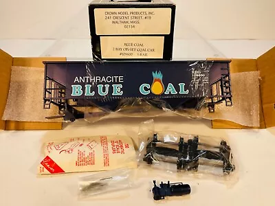 Vintage NIB 1990s Weaver Ultra O Scale 3-Rail Anthracite Blue Coal Offset Car #2 • $9.99