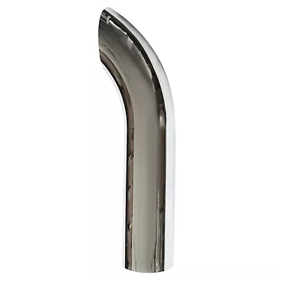 BOZZ 5  × 24  OD Chrome Curved Stack Pipe • $78.90