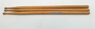 Ludwig USA 3x Drum Sticks 5A Classic Script Logo Vintage Thick/Fat Wood-Tip • $15