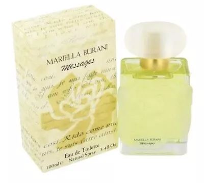 Mariella Burani Messages 3.4oz / 100ml Eau De Toilette Spray For Women Very RARE • $102.99