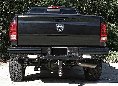 Fab Fours DR03-T1050-1 (IN STOCK) Black Steel Bumper - Fits 03-09 Dodge Ram HD • $1071.13