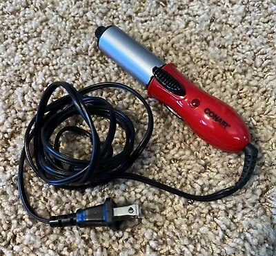 Conair Mini Pro 1  Curling Iron Red One Temperature Perfect For Bangs • $7