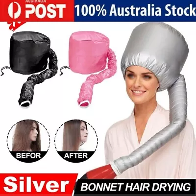 Bonnet Hair Drying Cap Hat Hood Soft Women Blow Dryer Hairdressing Tool Home • $10.98