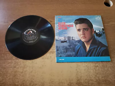 1950s VG+ Elvis' Christmas Album 1951 Mono LP33 • $41.24