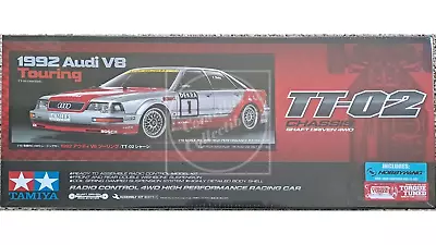 Tamiya RC 1/10 '92 Audi V8 4WD Touring Kit TT-02 Chassis #58699-60A • $128.80