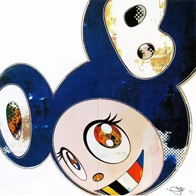 Takashi Murakami And Then X 6 Blue Signed Print ED 300 Kaikai Kiki • $1540