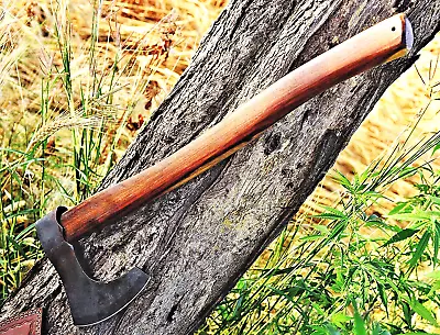 Tactical Custom Made Axe Viking Hatchet Tomahawk - Hand Forged Carbon Steel 2712 • $69.99