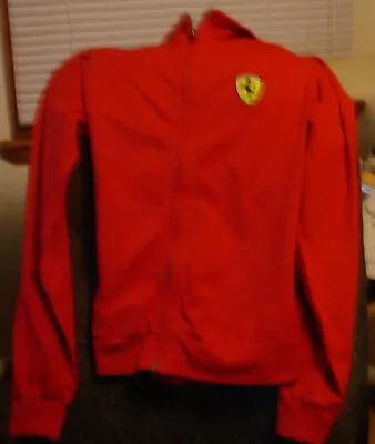 Licensed FERRARI Jacket Men’s SMALL  See Photos Free Shipping • $29.99