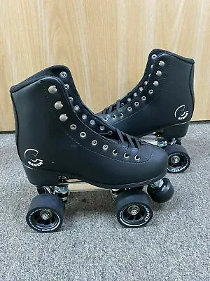 USED C7skates Dark Magic Indoor/Outdoor Premium Quad Roller Skates • $19.99