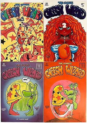 COMPLETE CHEECH WIZARD COMIC SET Rip Off VAUGHN BODE 1 2 3 4 Lot Underground • $80