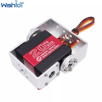 RDS3218 Dual Shaft Robot Servo Motor 20KG 25KG Digital Steering Servo W/ Bracket • $7.98