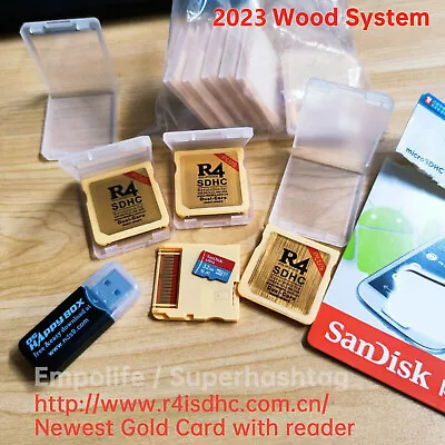 R4i Gold 2024 Official Authentic R4 SDHC For DS/3DS/2DS Optional Brand 32g Card • $15.88