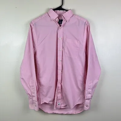 Vineyard Vines Mens Button Down Shirt XS Pink Classic Fit Murray Long Sleeve • $6.49